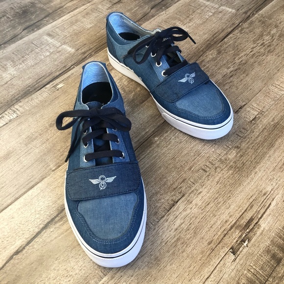 blue deck shoes mens